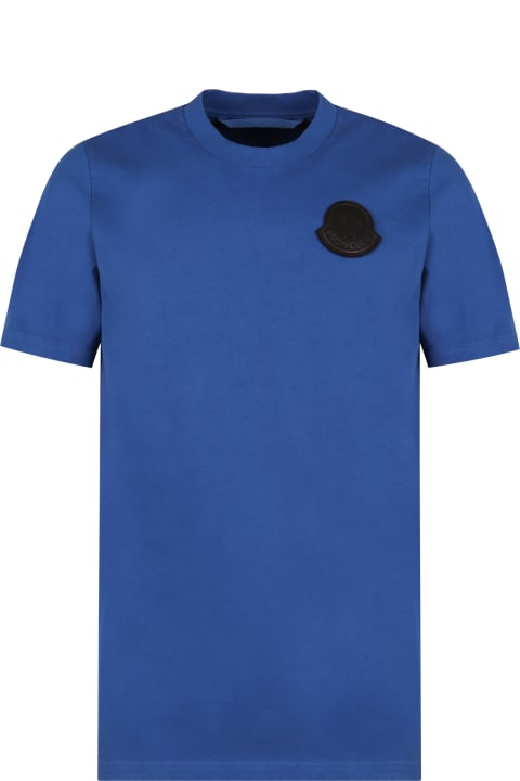 Moncler Topwear for Men Moncler Cotton Crew-neck T-shirt
