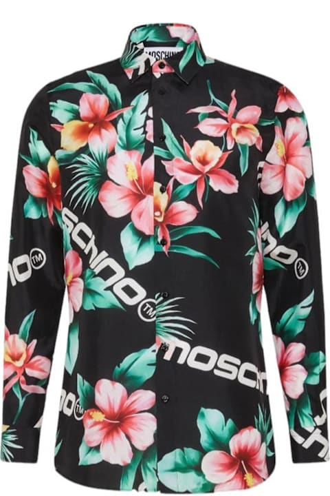Fashion for Kids Moschino Couture Silk Printed Shirt