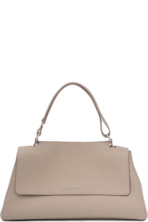 Orciani Bags for Women Orciani Sveva Longuette Soft Leather Handbag