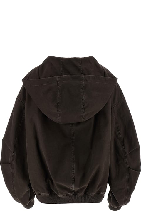 Coats & Jackets for Women The Attico Cotton Bomber Jacket