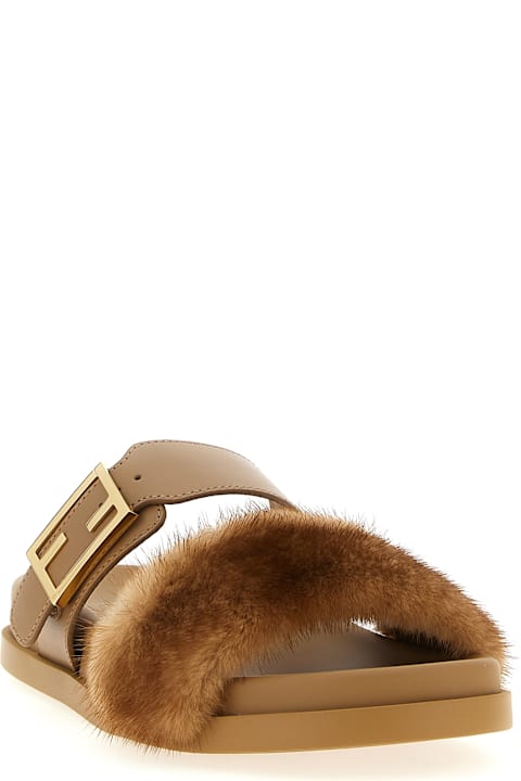 Sandals for Women Fendi 'fendi Feel' Slides