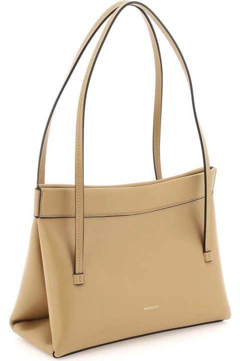 トートバッグ WANDLER Joanna Bag Mini in Brown Leather Joanna Bag Mini in Brown Leather