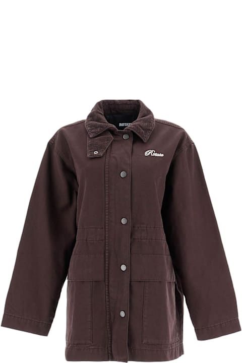 Rotate by Birger Christensen Coats & Jackets for Women Rotate by Birger Christensen Oversized Jacket With Embroidered