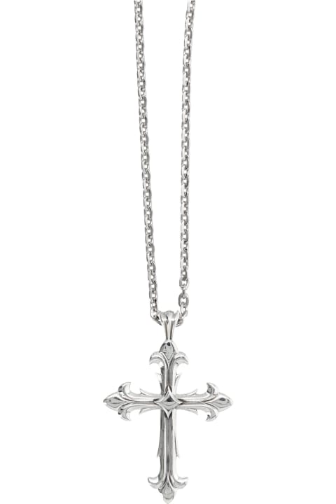 Jewelry for Women Emanuele Bicocchi Large Cross Necklace
