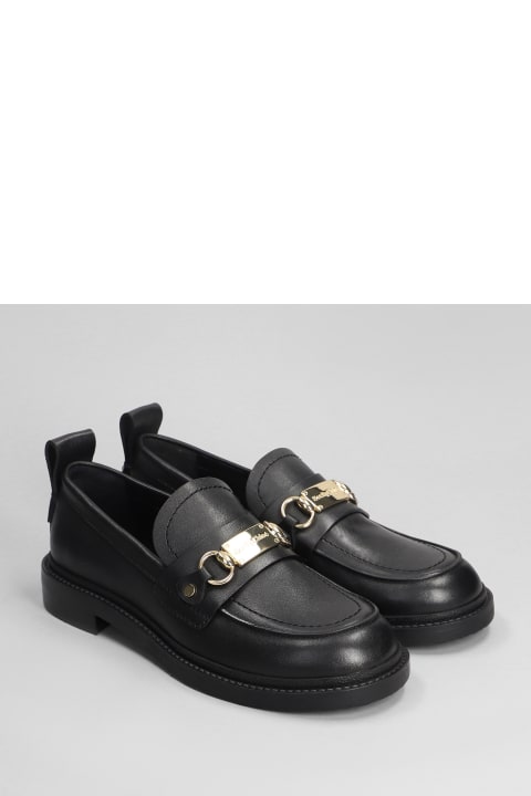 See by Chloé for Women See by Chloé Signature 1 Loafers In Black Leather