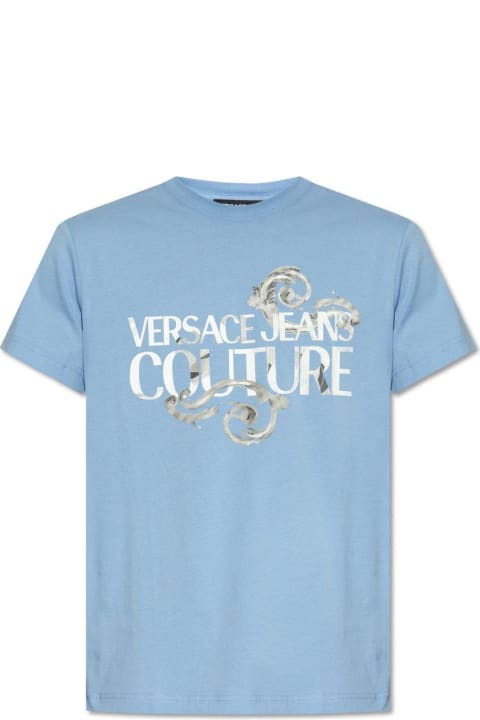 Versace Jeans Couture for Men Versace Jeans Couture Logo-printed Crewneck T-shirt