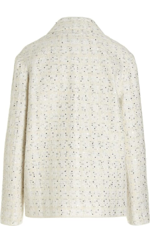Giambattista Valli Coats & Jackets for Women Giambattista Valli Double Breast Sequin Blazer Jacket