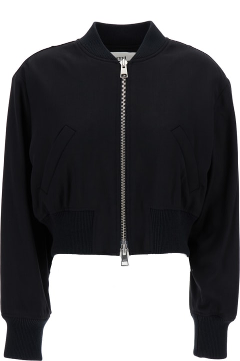 Ami Alexandre Mattiussi Coats & Jackets for Women Ami Alexandre Mattiussi Zipped Bomber