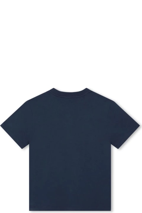 Topwear for Boys Lanvin Lanvin T-shirts And Polos Blue