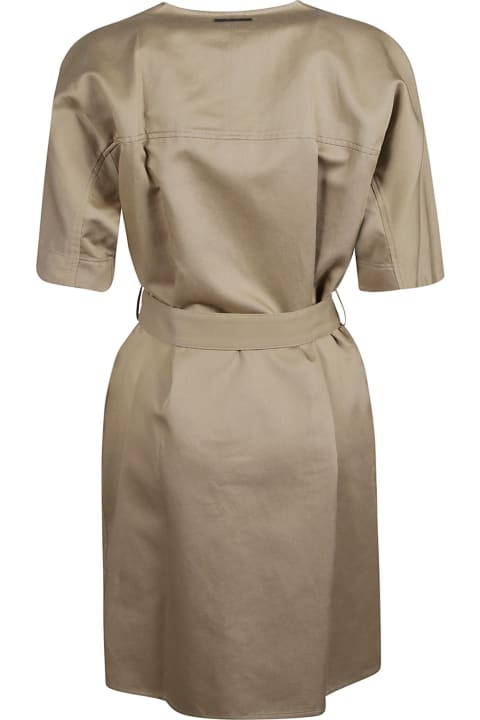 Fashion for Women Calvin Klein Linen Belted Shift Dress