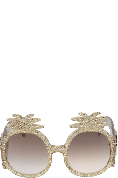Gucci Eyewear Eyewear for Women Gucci Eyewear Embellished Frame Sunglasses