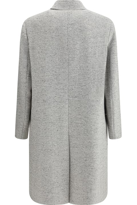 Homeware Lardini Herringbone Patterned Coat