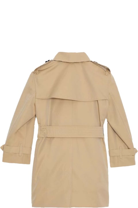 Coats & Jackets for Girls Burberry Cotton Gargadine Trench