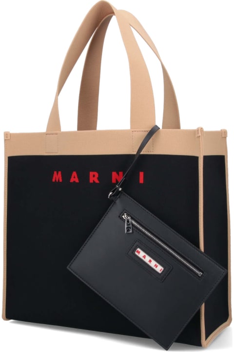Totes for Men Marni Logo Tote Bag