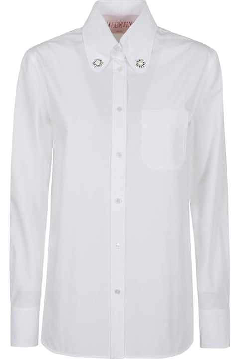 ملابس علوية لـ السيدات Valentino Shirt Solid