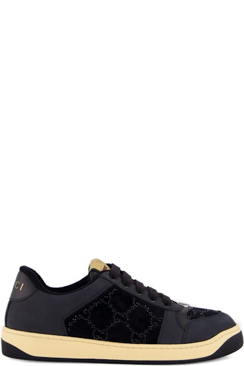 Gucci Screener Leather Sneakers