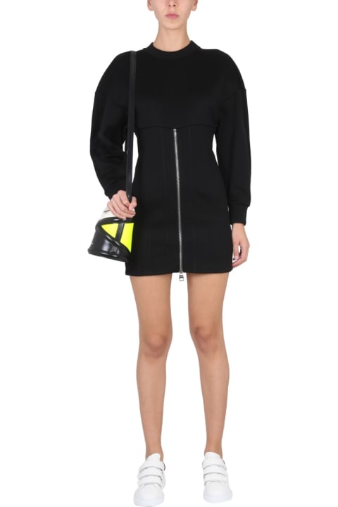 Homeware Alexander McQueen Mini Dress With Cocoon Sleeves
