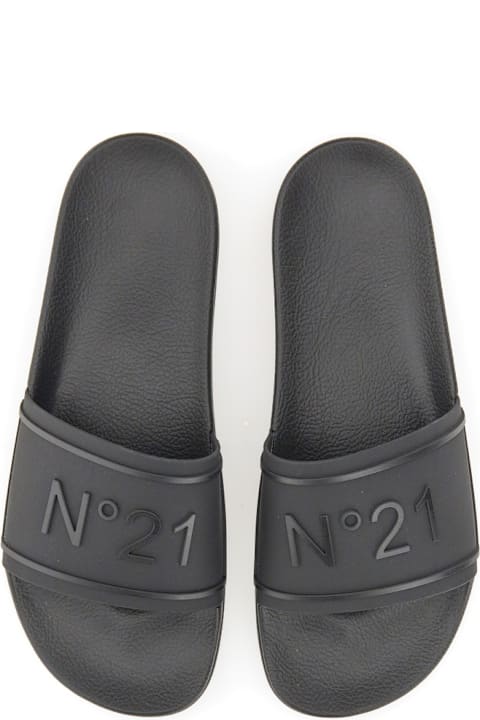 N.21 for Men N.21 Rubber Slide With Logo