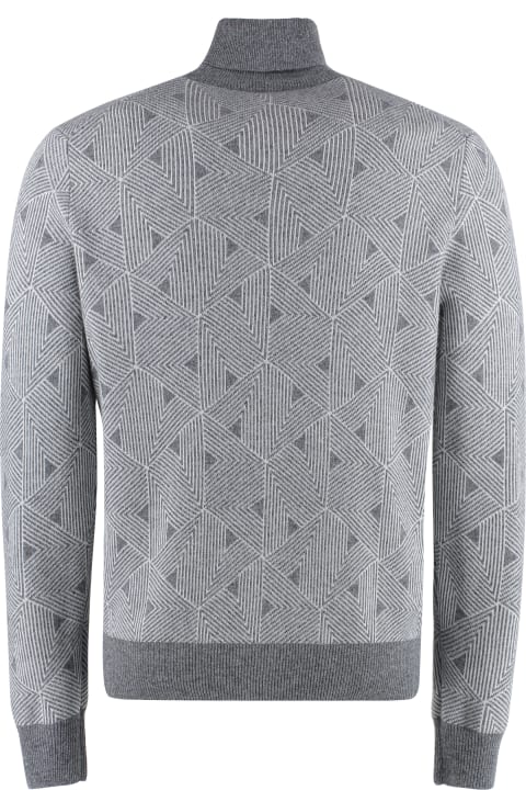 メンズ Canaliのニットウェア Canali Cashmere Blend Turtleneck Sweater