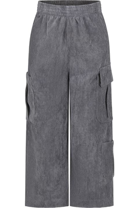 Grey Trousers For Girl