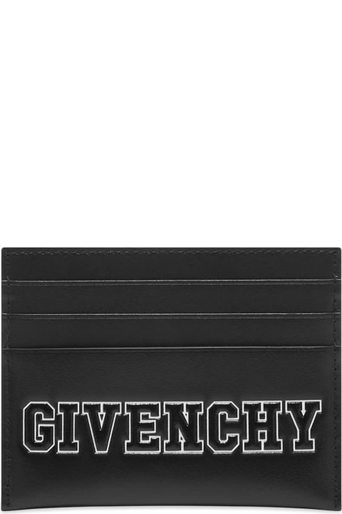 Givenchy محافظ لـ القسم الرجالي Givenchy Black Card Case