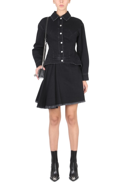 Homeware Alexander McQueen Asymmetrical Mini Skirt