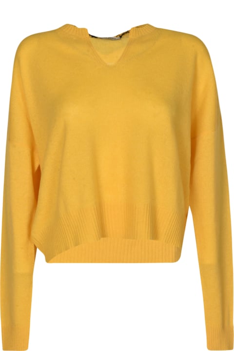 Fashion for Women Miu Miu Logo Cashmere Sweater