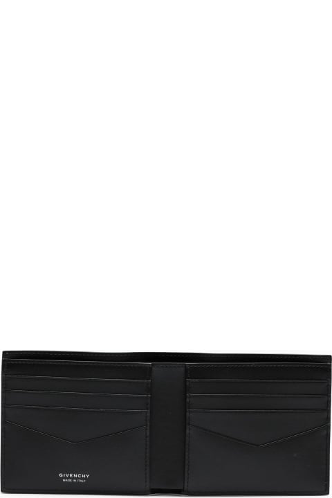 メンズ新着アイテム Givenchy Logoed Bi-fold Wallet Black