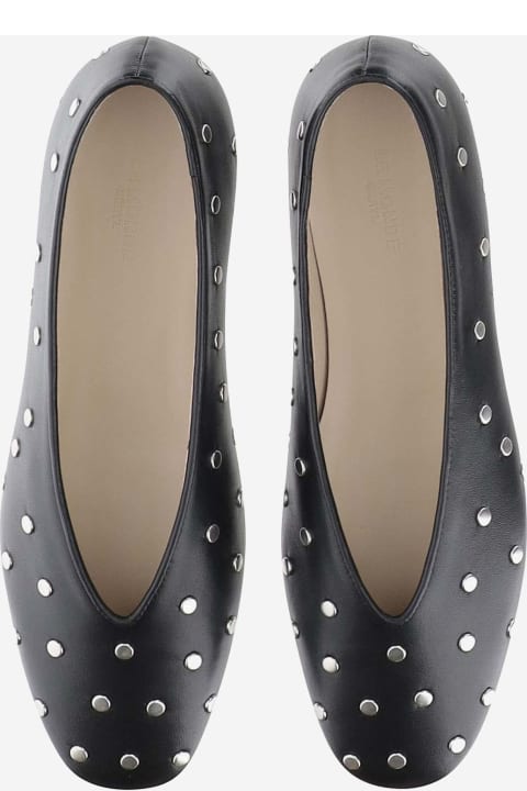 Le Monde Beryl أحذية لـ السيدات Le Monde Beryl Studded Leather Regency Ballet Flats