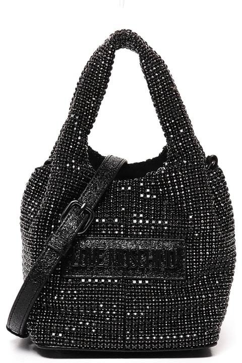 Love Moschino for Women Love Moschino Mini Bag With Sparkling Rhinestones