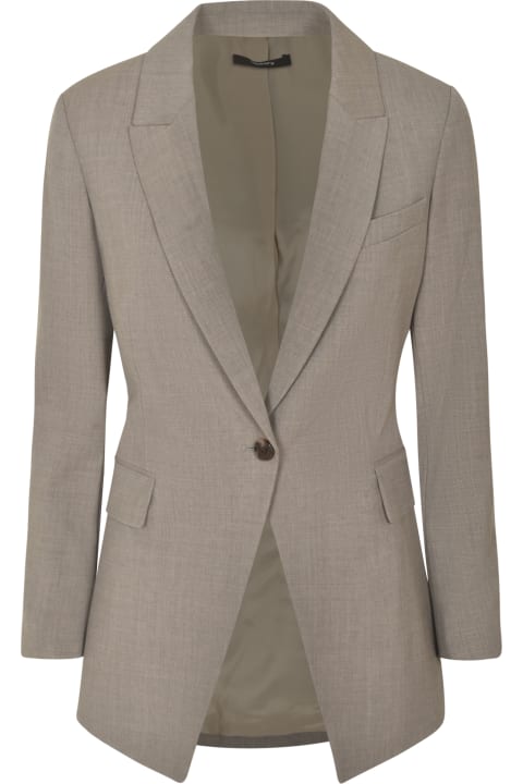 Theory Coats & Jackets for Women Theory Single Buttoned Blazer