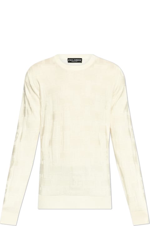 Dolce & Gabbana Sweaters for Men Dolce & Gabbana Dolce & Gabbana Sweater With Monogram