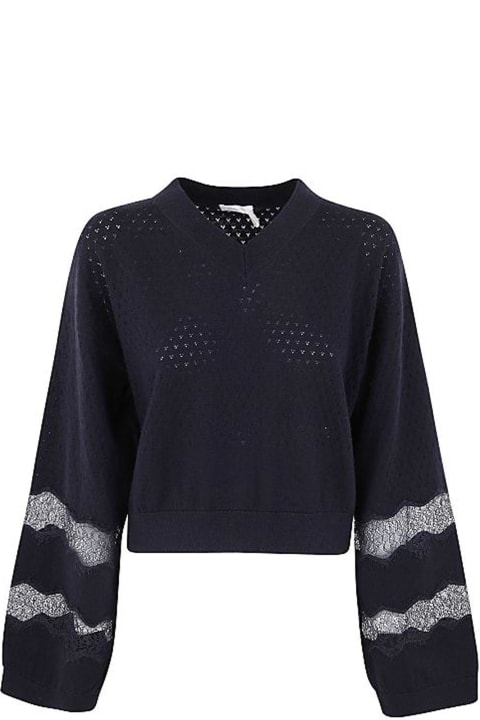 See by Chloé Sweaters for Women See by Chloé Cotton And Cashmere Pullover