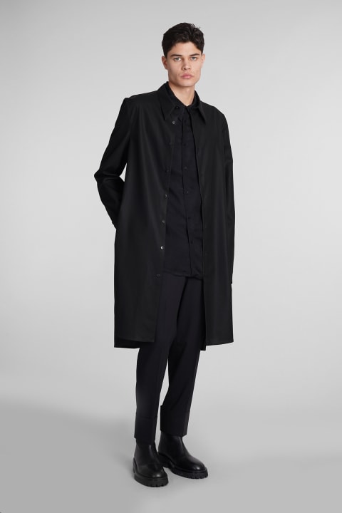 Sapio Shirts for Men Sapio N16 Shirt In Black Polyamide Polyester