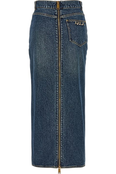 AREA Clothing for Women AREA 'zip Slit Midi' Skirt