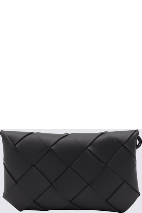 Bottega Veneta for Men Bottega Veneta Black Leather Diago Long Wallet