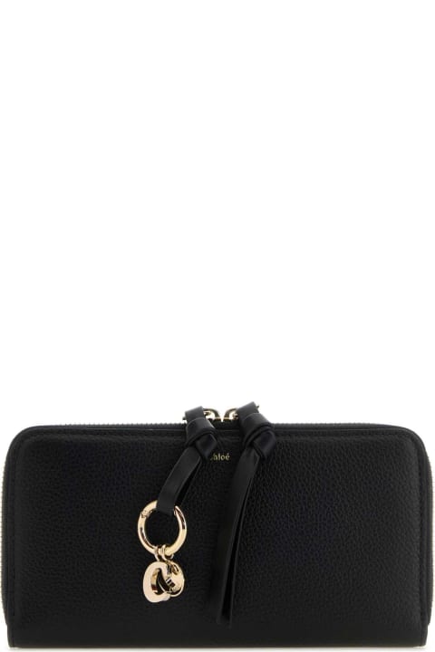 Accessories Sale for Women Chloé Black Leather Wallet