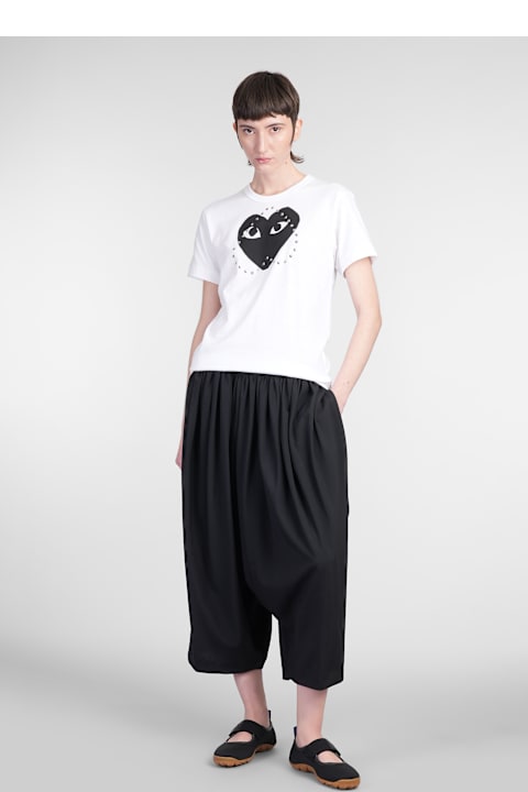 Comme des Garçons Play for Women Comme des Garçons Play T-shirt In White Cotton