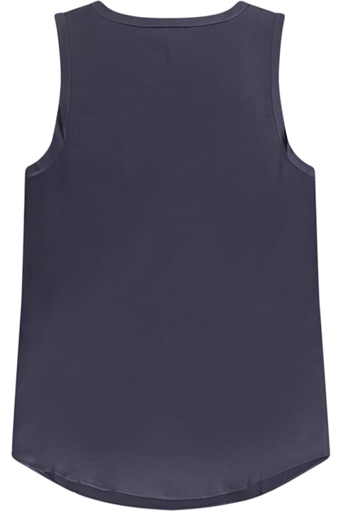 Brunello Cucinelli Stretch Silk Tank Top