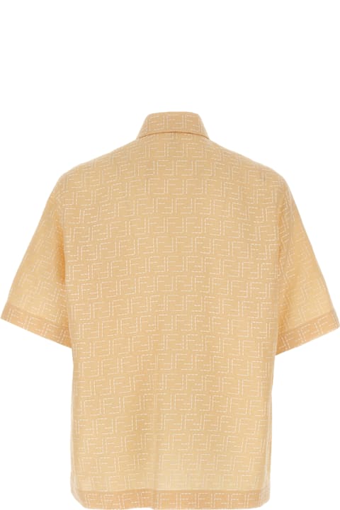 الملابس لـ القسم الرجالي Fendi Ff Jacquard Shirt