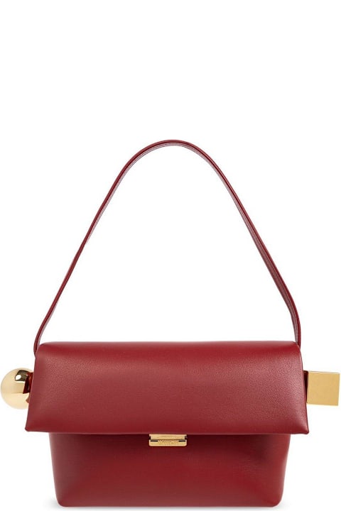 Jacquemus for Women Jacquemus Le Rond Carré Logo Detailed Shoulder Bag