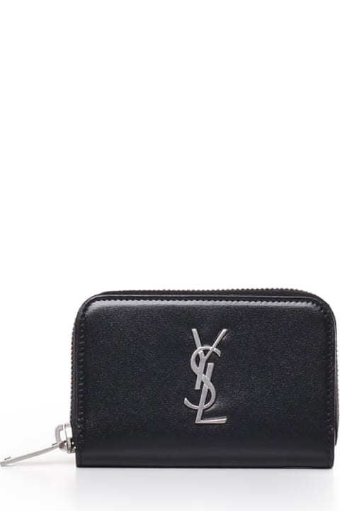 Saint Laurent Accessories for Men Saint Laurent Monogram Wallet In Calfskin