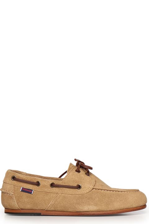 Sebago Owen Tumbled Suede Loafers