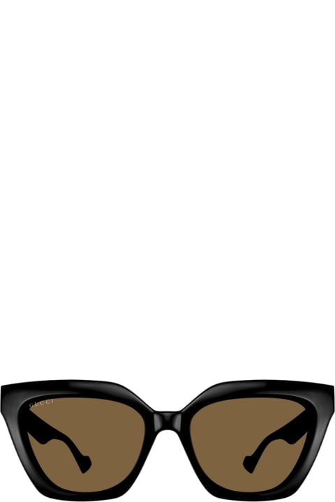 ウィメンズ アクセサリー Gucci Eyewear Gg1542s Linea Gg Logo 001 Black Glasses