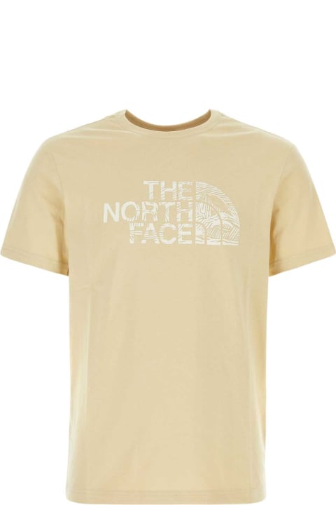 The North Face for Men The North Face Beige Cotton T-shirt