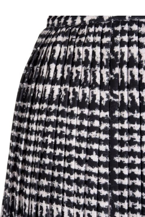 Ermanno Scervino for Women Ermanno Scervino Cady Trouser Skirt With Prince Of Wales Print
