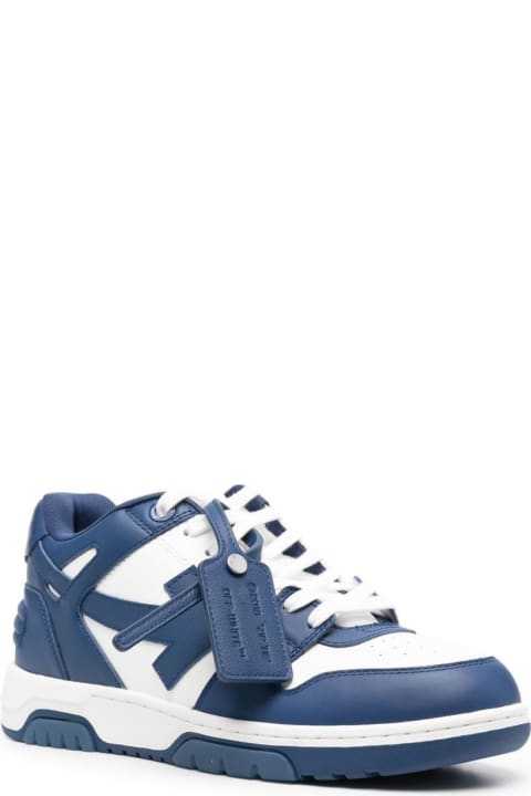Out Of Office Calf Leather Dusty Blue W