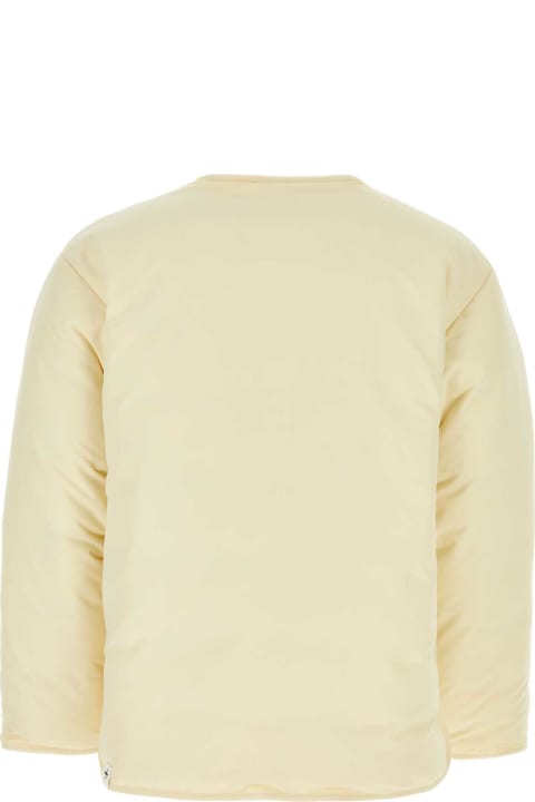 Jil Sander Coats & Jackets for Men Jil Sander Cream Polyester Down Jacket