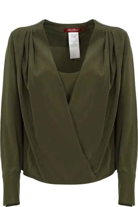 Homeware Max Mara Studio 
barbara
 Crepe De Chine Blouse