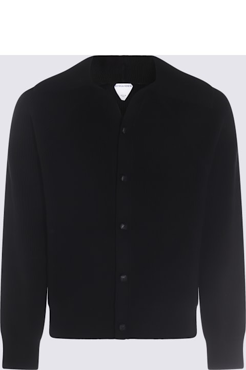 Bottega Veneta for Men Bottega Veneta Black Cotton Knitwear